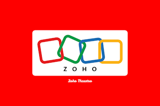 setup zoho CRM, automate zoho campaigns, integrate zoho one, setup zoho form