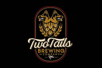 design a bold and modern craft brewery logo that stands out