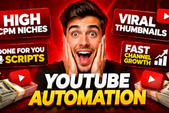 setup youtube automation channel and create top 10 cash cow faceless videos