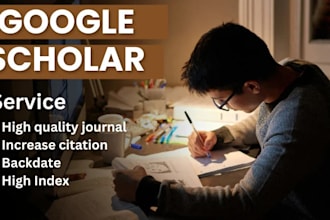 write and publish article in google scholar peer reviewed indexed journal
