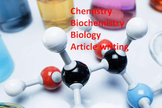 research on any aspect of chemistry, biology, microbiology, lab work, sociology