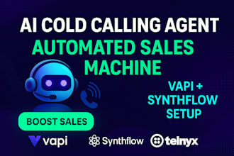 boost your sales with automated ai cold calling agent using vapi ai synthflow