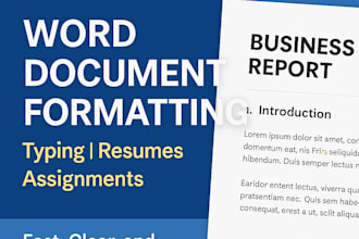 format and design your microsoft word documents professionally