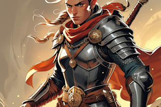 dnd character art and dnd character art