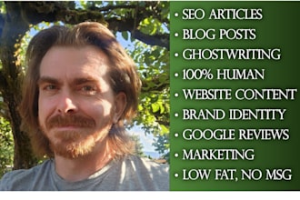 tailor SEO articles, blog posts, and website content to your brand