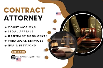 write legal motions, lawsuits, complaints, legal appeal