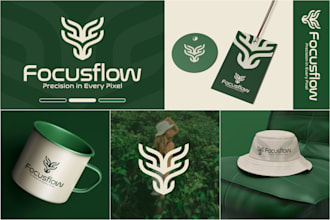 design brand guidelines, logo, full branding kit and brand style guide identity
