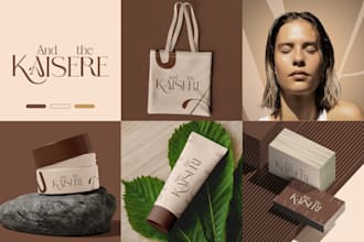design brand guidelines, logo, full branding kit and brand style guide identity