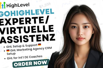 germany gohighlevel virtual assistant, gohighlevel sales funnel highlevel expert