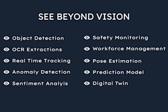 do computer vision, image processing and object detection