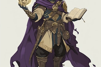 create your own fantasy concept art and dnd characters