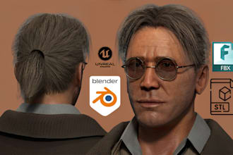 realistic 3d unity character metahuman maya animation stylized model ue5 game