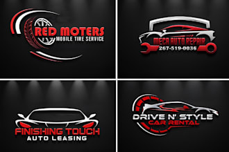 design automotive, trucking, garage, auto detailing, and car wash logo