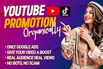 grow and promote your youtube, instagram, tiktok followers
