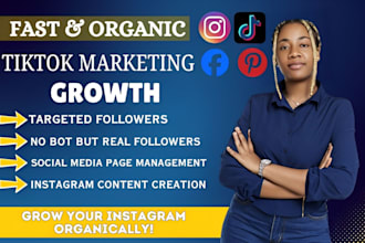 do monthly tiktok marketing manager content creator tiktok organic growth expert