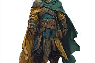 create high quality dnd character art and fantasy character