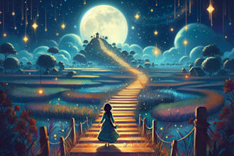 create stunning children book illustration package for KDP