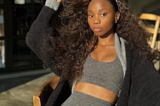 female model for fashion, yoga female model, spokesperson for explainer, acting