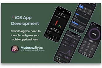 provide ios app development with swift and swiftui