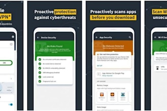 build anti malware app, antivirus app, virtualshield app, security app, vpn app