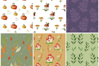 create a seamless pattern for your textile