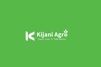 create agro logo design with branding kit