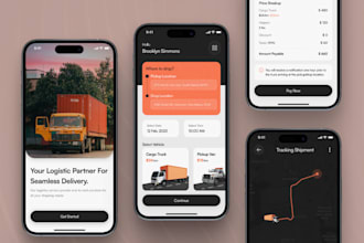 develop on demand app, truck dispatch saas app, logistic app, delivery app