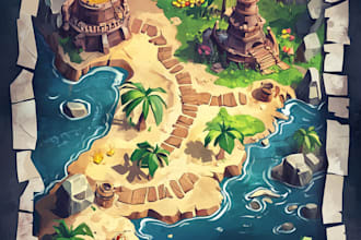 do custom fantasy or sci fi maps for your rpg or novel