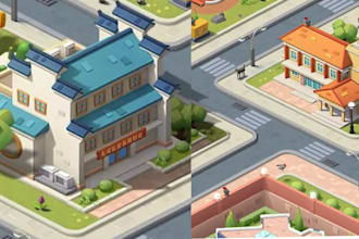 design isometric illustration 3d vector animation 3d map isometric flat or web