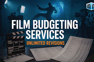make studio grade, investor ready film budget in movie magic