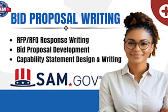 do bid proposal, rfp, rfq, capability statement and government contract website
