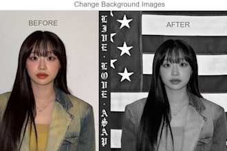 edit your pictures, change background, remove people