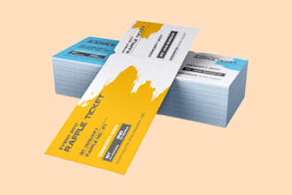 design elegant ticket, raffle ticket, boarding pass, raffle