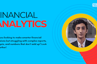 do financial analysis, reporting, variance and investment analysis