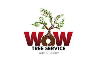 design inspirational good looking tree service logo