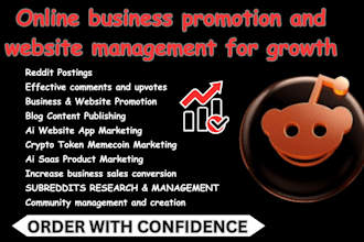 manage reddit post for business iptv product website saas ai app, ecommerce link