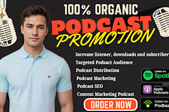 podcast marketing social media podcast editing event zoom planning SEO marketing