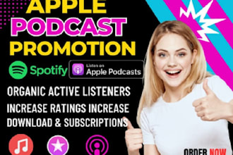 promote and advertise your podcast on my podcast to real listeners and followers