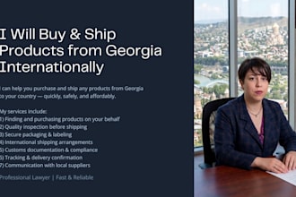 buy and ship products from georgia internationally