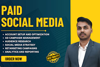 setup and manage facebook and instagram paid ads campaigns