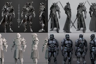 sculpt 3d cosplay costume 3d helmet 3d mask armor 3d model for 3d printing