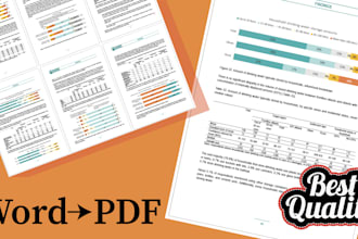 professionally format any document from word to PDF