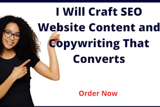craft SEO website content and copywriting that converts