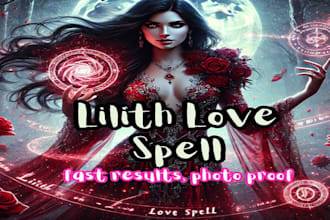 cast lilith obsession lust spell, lilith love spell, lilith call on lilith