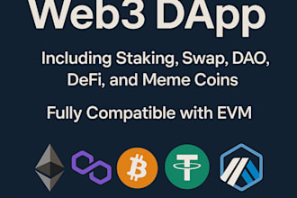 build web3 dapps on evm chains like bnb polygon ethereum and more