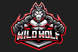 design high quality export wolf logo with creative concepts