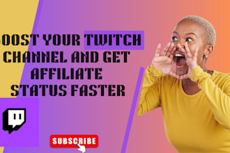 promote your twitch channel and help you reach affiliate status faster