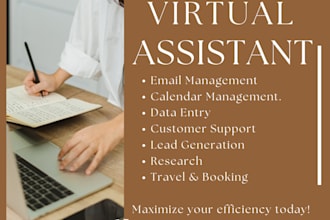 be your virtual executive and personal administrative assistant