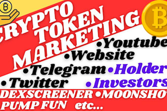 do pump crypto token pumpfun sol nft twitter marketing telegram promotion