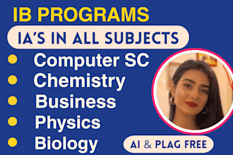 do ib biology ia, business management ia, chemistry ia, physics ia sl hl ee